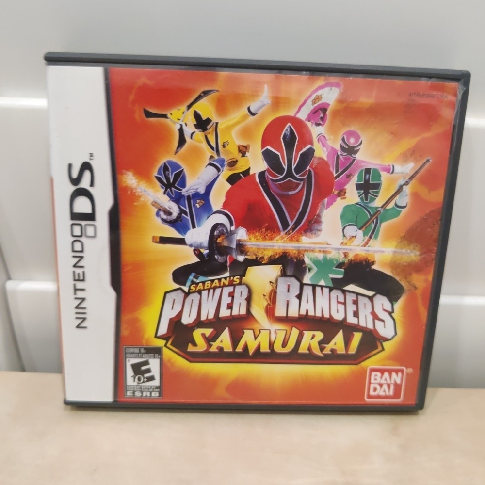 Power Rangers Samurai (Nintendo DS, 2011) Complete!